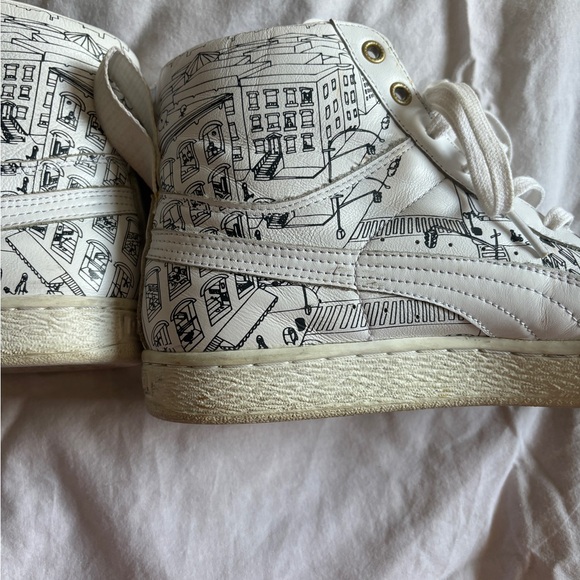 Puma x Sophia Chang Brookynite Men’s size 9 Hi Top Sneakers - Picture 11 of 13